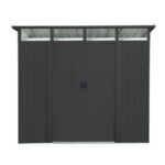 KOVINSKA VRTNA HIŠKA PERGART LÜBECK 89 ANTRACIT MAT S224 X G267 X V203 CM - slika 2